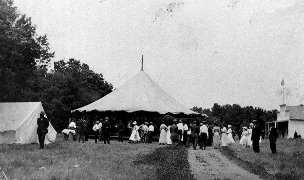 Forgotten History 23 Tacoma Park Tent
