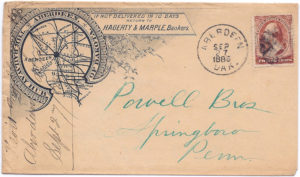Aberdeen Envelope1886 09 27