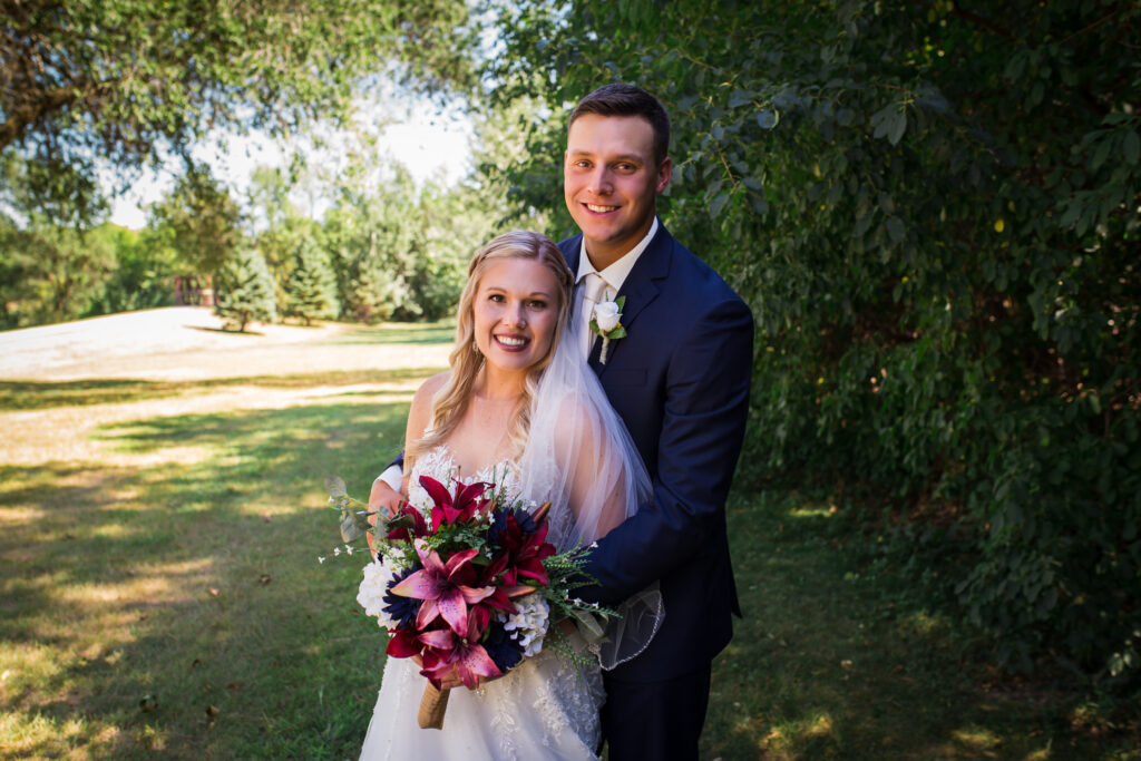 Couple Smiling At Camera