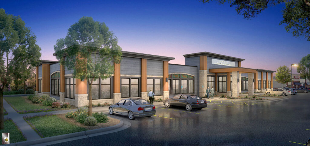Conklin Clinics Exterior Rendering