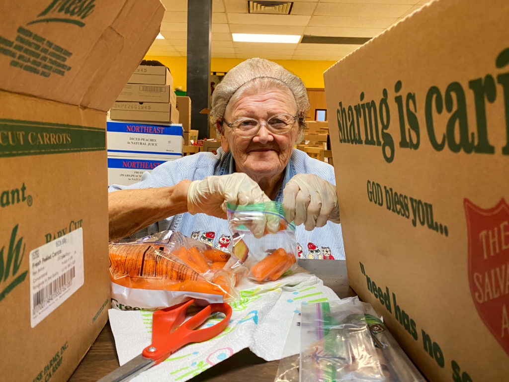Lending A Helping Hand 4 Marie Volunteer Salvation Army