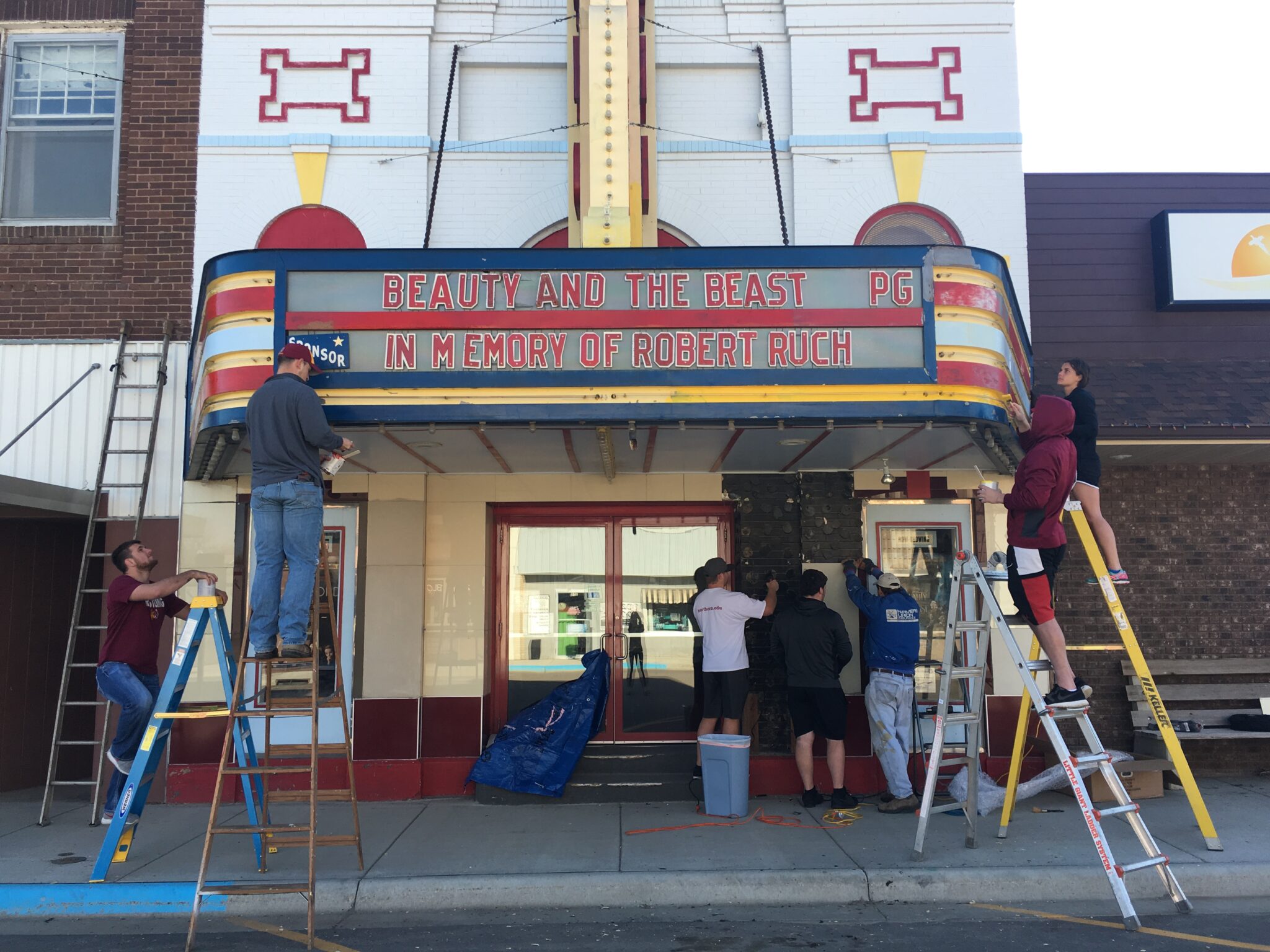 Student-Athletes Give Back 47 2017 Strand Theatre Britton Scaled