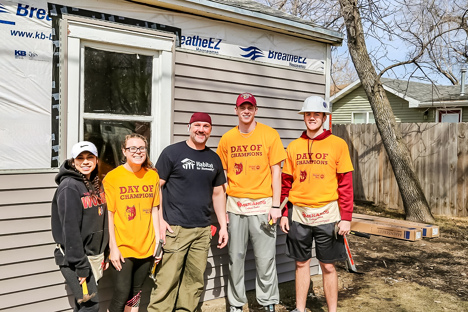 Student-Athletes Give Back 48 2018 Habitat For Humanity Day Of Champs 1