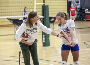 Lessons On And Off The Court 39 Pcvolleycoachchelseyalbrechtcamp2 Edit