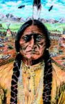 The Art Group 40 Sitting Bull By James Johnson