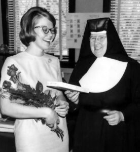 Ahead Of Her Time 15 S. Louis Mannion With Student Enhanced