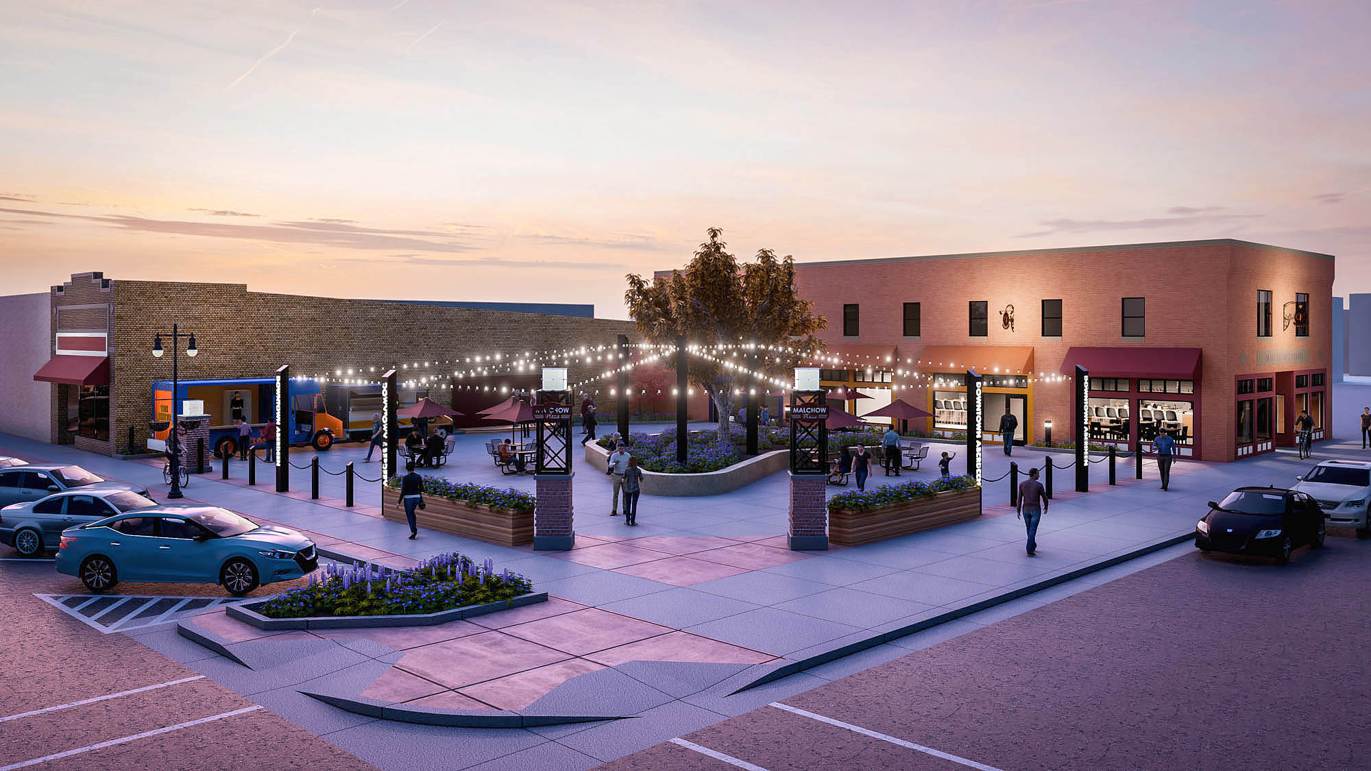 Malchow’s Plaza Render
