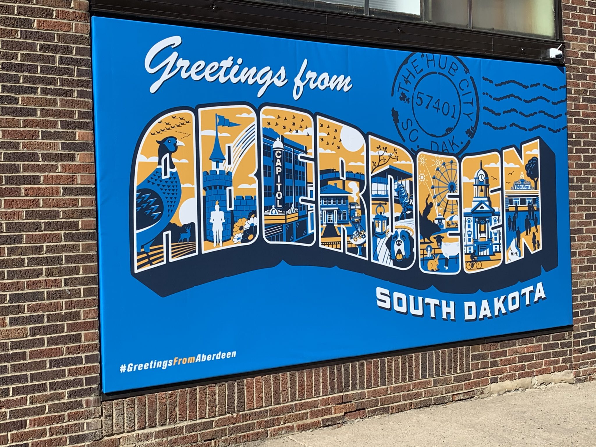 Greetings From Aberdeen Mural