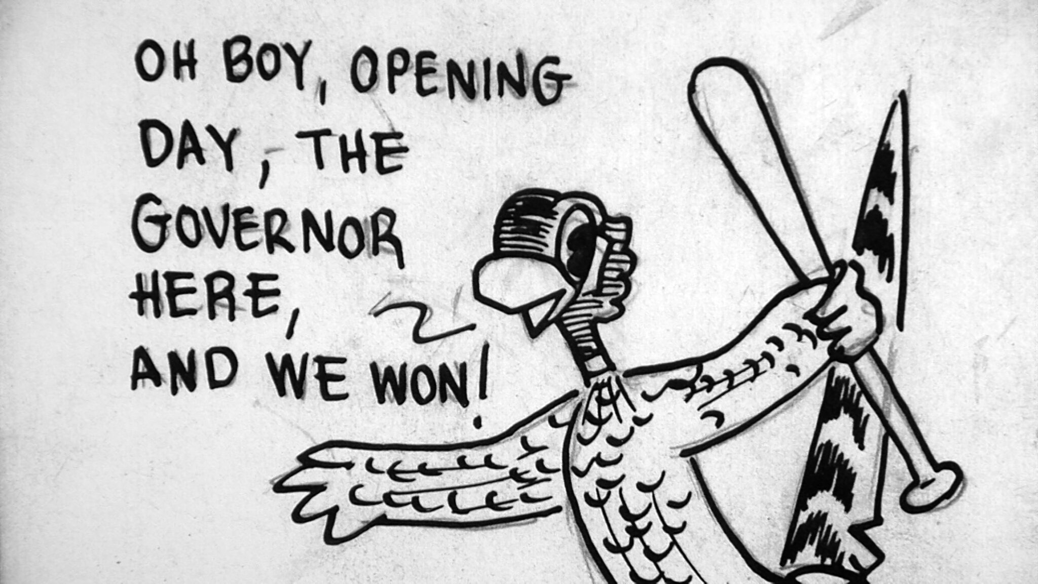 One Of Those Fans Was A Local Cartoonist Who Drew A Pheasant Cartoon For The Daily Newspaper Scaled