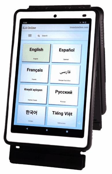 Ila Devices Break Communication Barriers 21 Ila Pro Language Choices 2 Lightened Scaled 1